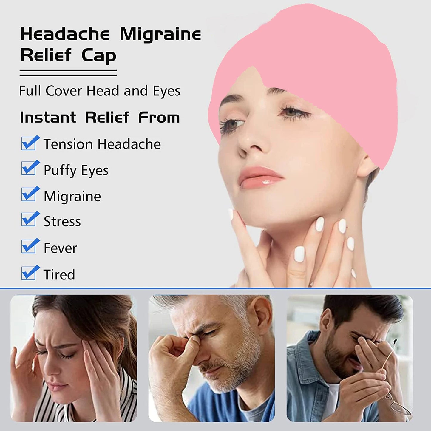 Lagom Wellness Soothing 360° Tension Relief Cap