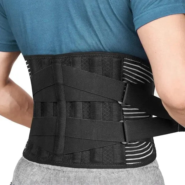 Lagom Wellness 360° Double-Pull Lumbar Support — Premium Spinal Alignment Belt